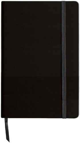 NOTITIEBOEK QUANTORE A6 LIJN 192BLZ 80GR ZWART-2