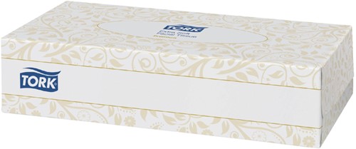 FACIAL TISSUES TORK F1 PREMIUM 2-LAAGS 100 VEL WIT 140280-2