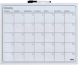 PLANBORD DESQ MAAND 40X50CM MAGNETISCH