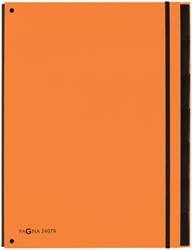 SORTEERMAP PAGNA TREND A4 7 TABS ORANJE