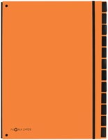 SORTEERMAP PAGNA TREND A4 12 TABS ORANJE