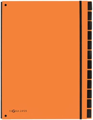 SORTEERMAP PAGNA TREND A4 12 TABS ORANJE