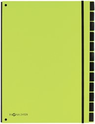 SORTEERMAP PAGNA TREND A4 12 TABS APPELGROEN