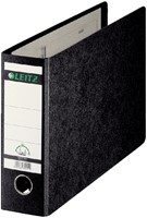 ORDNER LEITZ A4 DWARS 77MM  GEWOLKT ZWART