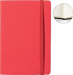 NOTITIEBOEK QUANTORE A5 LIJN 192BLZ 80GR ROOD
