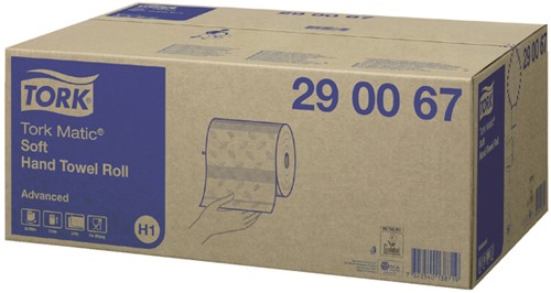 HANDDOEKROL TORK H1 MATIC ADVANCED 2-LAAGS 150M WIT 290067-4