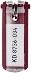 SLEUTELLABEL DURABLE 1957 MET RING ROOD