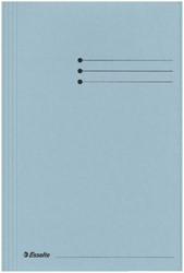DOSSIERMAP ESSELTE FOLIO 3 KLEPPEN MANILLA 275GR BLAUW