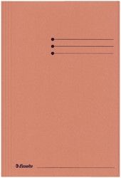 DOSSIERMAP ESSELTE FOLIO 3 KLEPPEN MANILLA 275GR ORANJE