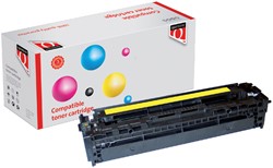 TONERCARTRIDGE QUANTORE ALTERNATIEF TBV HP CB542A 125A GEEL