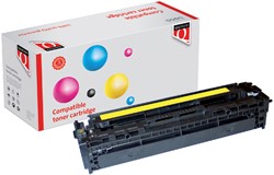 TONERCARTRIDGE QUANTORE ALTERNATIEF TBV HP CE322A 128A GEEL
