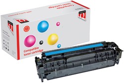 TONERCARTRIDGE QUANTORE ALTERNATIEF TBV HP CF381A 312A BLAUW