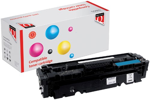 TONERCARTRIDGE QUANTORE ALTERNATIEF TBV HP CF411A 410A BLAUW