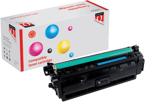 TONERCARTRIDGE QUANTORE ALTERNATIEF TBV HP CF361A 508A BLAUW bij  MaritiemExpert