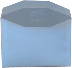 ENVELOP HERMES BANK C6 114X162MM GEGOMD WIT DOOS À 500 STUKS