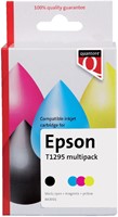 INKTCARTRIDGE QUANTORE ALTERNATIEF TBV EPSON T129545 ZWART + 3 KLEUREN