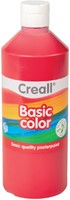 PLAKKAATVERF CREALL BASIC DONKERROOD 500ML