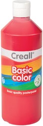 PLAKKAATVERF CREALL BASIC DONKERROOD 500ML