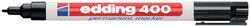 VILTSTIFT EDDING 400 ROND 1MM ZWART