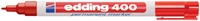 VILTSTIFT EDDING 400 ROND 1MM ROOD