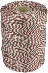 TOUW MULLER KATOEN 180 METER ROOD/WIT