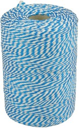 TOUW MULLER KATOEN 50 GRAM 45 METER BLAUW/WIT