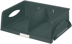 BRIEVENBAK LEITZ SORTY STANDAARD  A4 MAXI DWARS ZWART