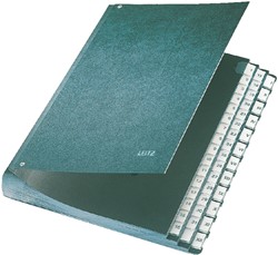 TERMIJNMAP LEITZ 1-31 + I-XII 270X50X345MM HARDBOARD ZWART
