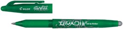 ROLLERPEN PILOT FRIXION  MEDIUM GROEN