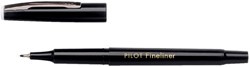 FINELINER PILOT FIJN ZWART
