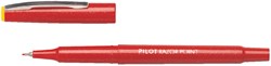 FINELINER PILOT RAZOR POINT FIJN ROOD