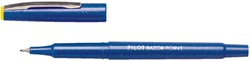 FINELINER PILOT RAZOR POINT FIJN BLAUW