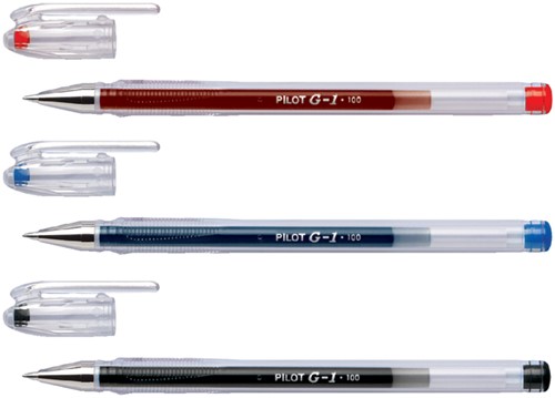 GELSCHRIJVER PILOT G-1 MEDIUM BLAUW-2
