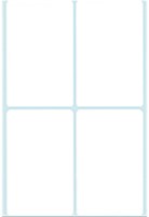 ETIKET HERMA 2490 52X82MM WIT 128 STUKS-2