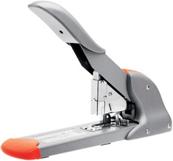 NIETMACHINE RAPID FASHION HEAVY DUTY HD210 ZILVER/ORANJE