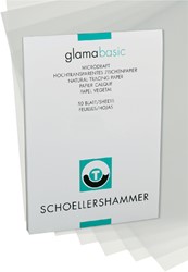 ONTWERPBLOK SCHOELLERSHAMMER A4 80-85GR TRANSPARANT 50 VEL