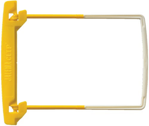 BUNDELMECHANIEK DJOIS JALEMACLIP PLUS GEEL 100 STUKS