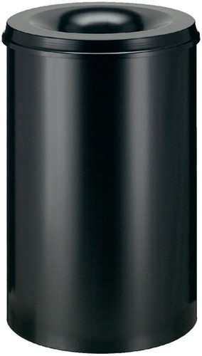 PAPIERBAK MET VLAMDOVER VEPABINS 110LITER ZWART-3