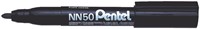 VILTSTIFT PENTEL NN50 ROND 1.3-3MM ZWART