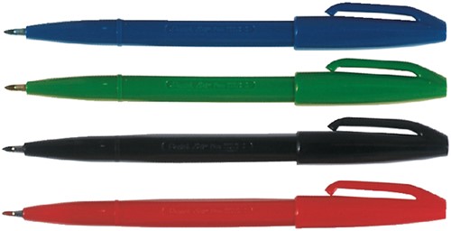FINELINER PENTEL SIGNPEN S520 MEDIUM BLAUW-2