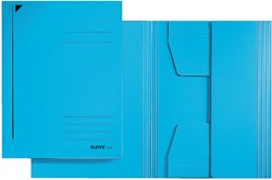 DOSSIERMAP LEITZ A3 3 KLEPPEN 430GR BLAUW