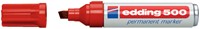 VILTSTIFT EDDING 500 SCHUIN 2-7MM ROOD