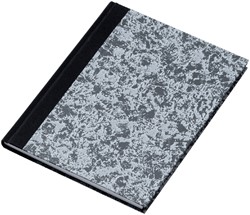 NOTITIEBOEK DJOIS ATLANTA EXCELLENT GENAAID 210X165MM 288BLZ LIJN GRIJS