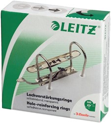 VERSTERKINGSRINGEN LEITZ 1706 KUNSTSTOF TRANSPARANT 500 STUKS