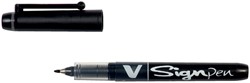 FINELINER PILOT V SIGNPEN FIJN ZWART