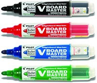 WHITEBOARDMARKER PILOT BEGREEN ROND MEDIUM ZWART-2