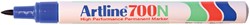 VILTSTIFT ARTLINE 700 ROND 0.7MM BLAUW