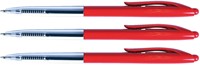 BALPEN QUANTORE DRUKKNOP ROOD MEDIUM