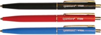 BALPEN QUANTORE DRUKKNOP MET METALEN CLIP ROOD MEDIUM-2