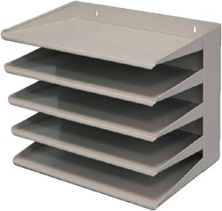 SORTEERREK VEPA BINS 5 DELIG GRIJS